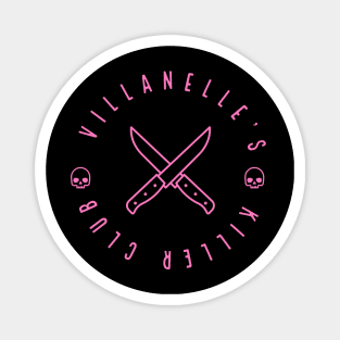 Villanelle's Killer Club (Pink) Magnet